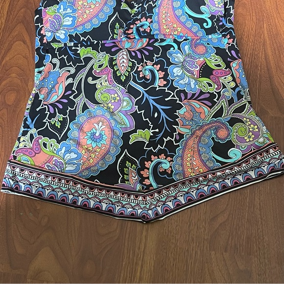 Apt 9 Boho Halter Tankini Top Size Small S - Picture 3 of 7